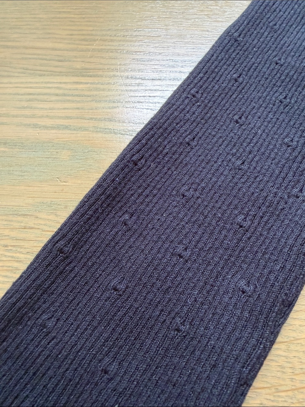 Mango Black Ribbed Long-Sleeve - Picture 4 of 5